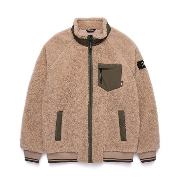 네셔널지오그래픽 뽀글이 플리스 자켓 