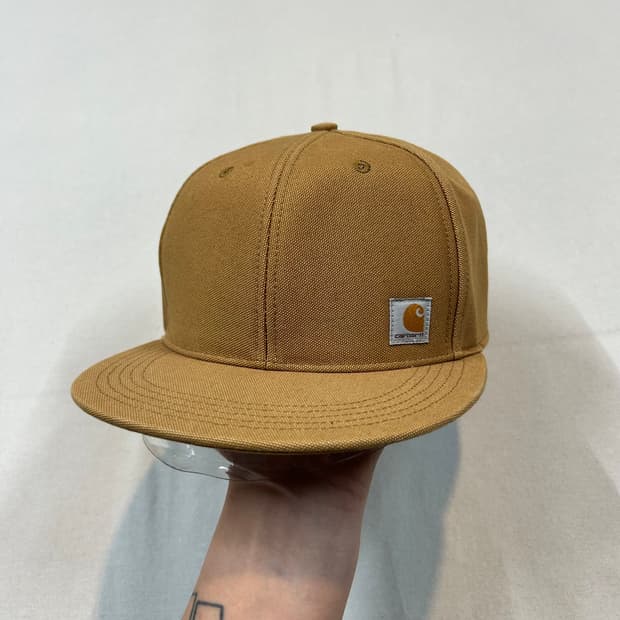 칼하트 스냅백 볼캡 모자 깊이감 있음