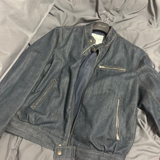 벨리에 인디고 바이커자켓 04 100