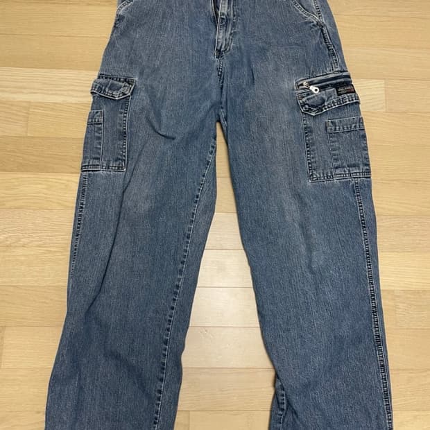 WRG JEANS.CO 빈티지 와이드 청바지