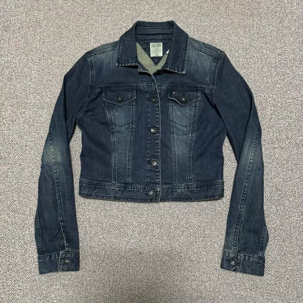 M 타미힐피거 데님 자켓 여성
