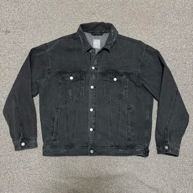 XL 에잇세컨즈 흑청 데님 자켓