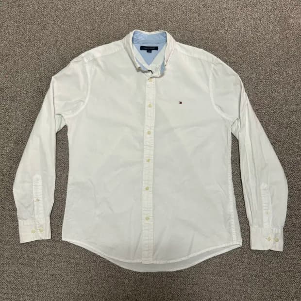 M 타미힐피거 화이트 셔츠