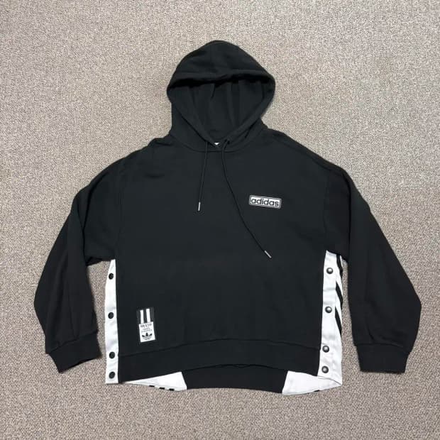 L 아디다스 아디브레이크 후드티 여성