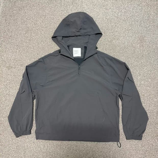 L 코드그라피 나일론 반집업