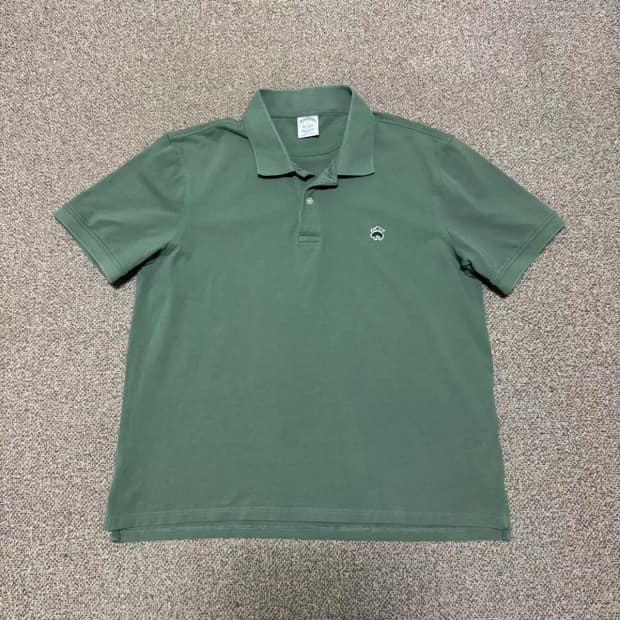 XL 브룩스브라더스 반팔 카라티