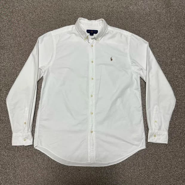 20 폴로랄프로렌 화이트 옥스포드 셔츠