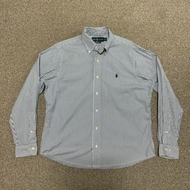 M 폴로랄프로렌 스트라이프 셔츠
