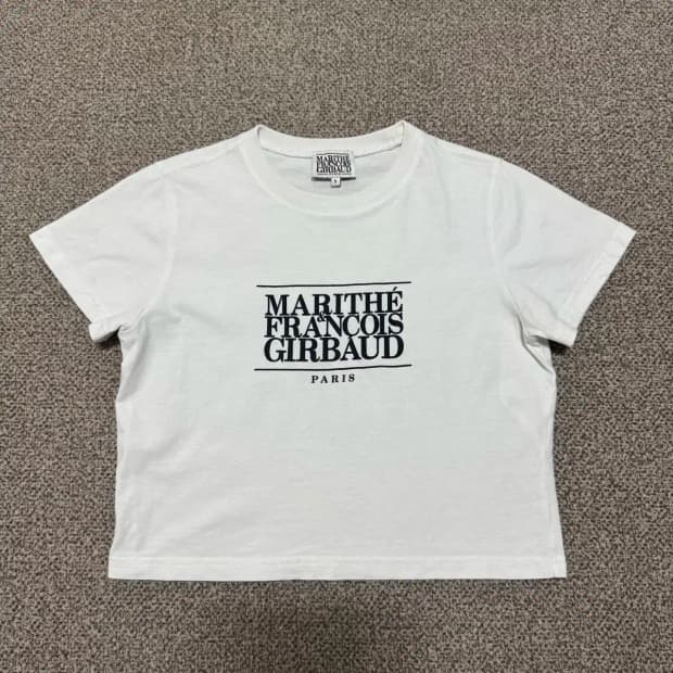 S 마리떼프랑소와저버 반팔 크롭 여성