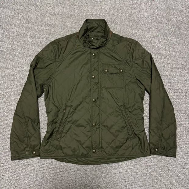 XL 폴로랄프로렌 퀼팅 자켓 카키색