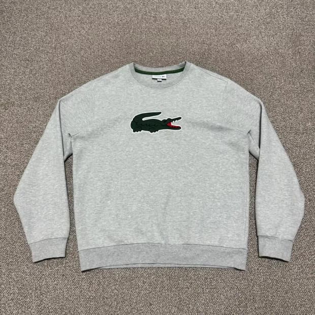 100 라코스테 빅로고 맨투맨