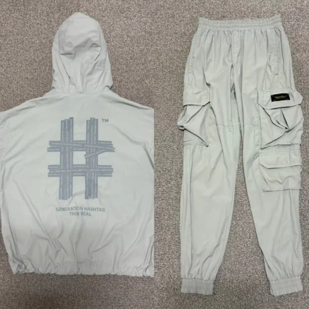 S 빈트릴 나일론 트레이닝복 세트