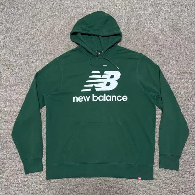 110 뉴발란스 빅로고 후드티