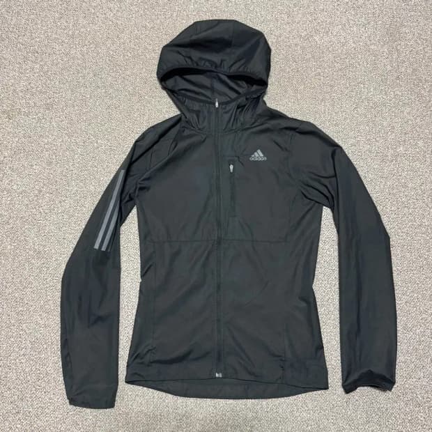 S 아디다스 런닝 바람막이 자켓