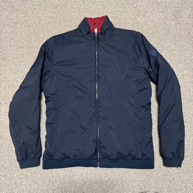 M 팀버랜드 리버서블 양면 경량 패딩