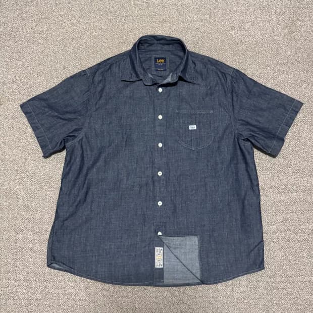 L Lee 리 데님 반팔 셔츠