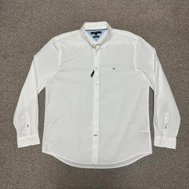 XL 타미힐피거 화이트 셔츠