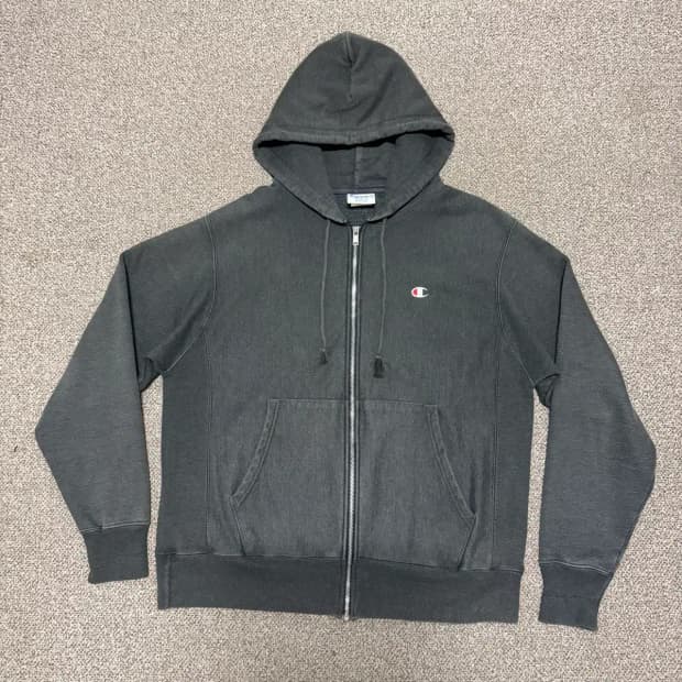 M 챔피온 리버스위브 후드집업