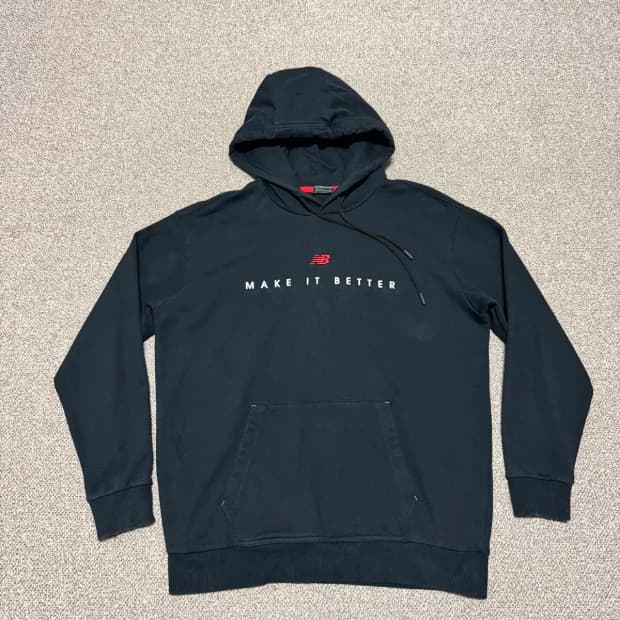 L 뉴발란스 후드티
