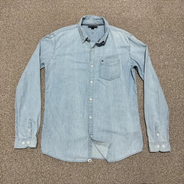 176 타미힐피거 데님 셔츠