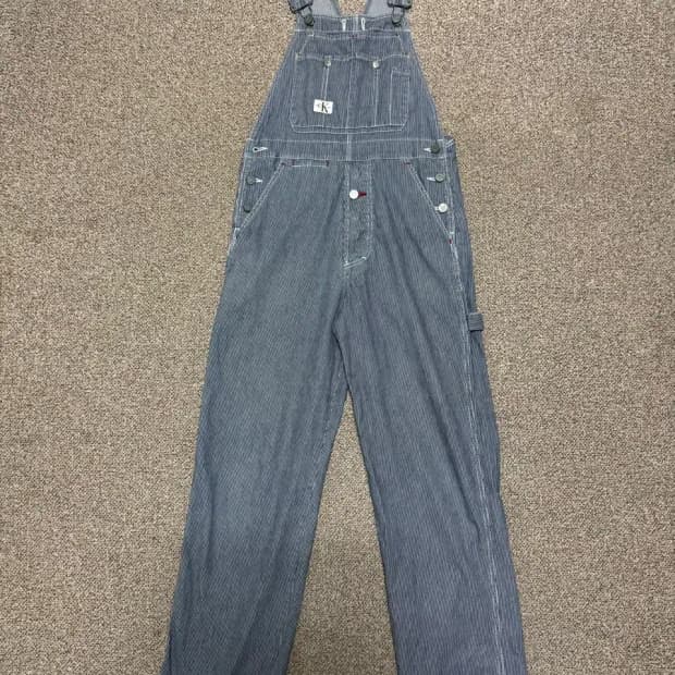 M 캘빈클라인 멜빵바디 오버롤