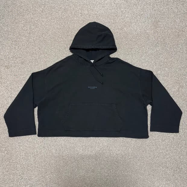 M 아크네스튜디오 크롭 후드티