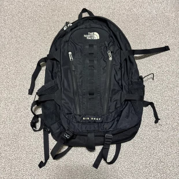 노스페이스 빅샷 블랙 백팩