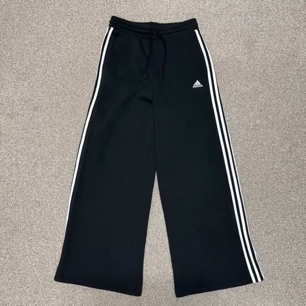 L 아디다스 와이드 트레이닝 면팬츠