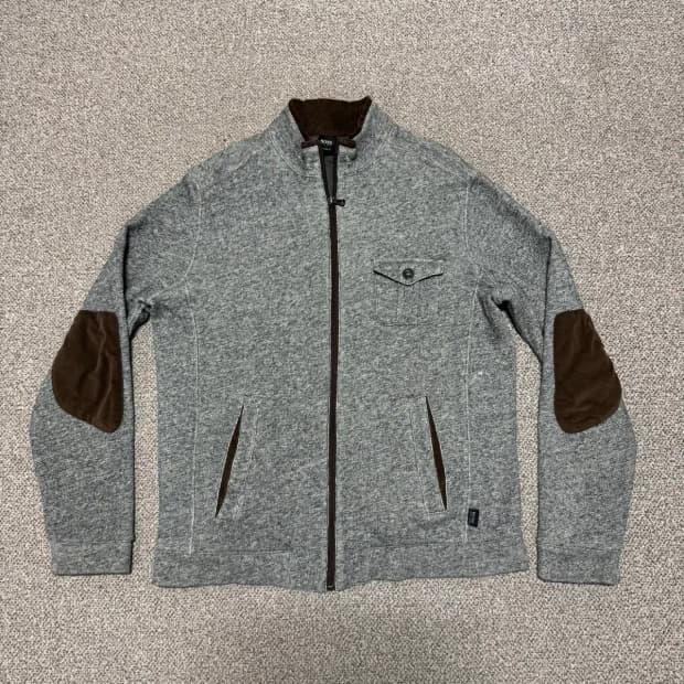 L 휴고보스 니트 집업