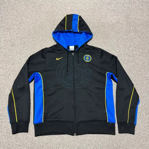 M 나이키 인터밀란 져지 후드