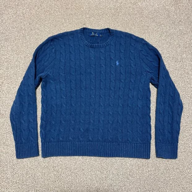 L 폴로랄프로렌 케이블 니트