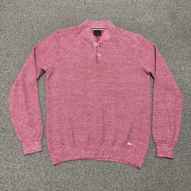 105 헨리코튼 반집업 니트