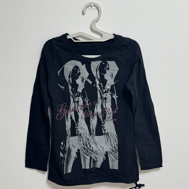 y2k 빈티지 롱슬리브 티셔츠