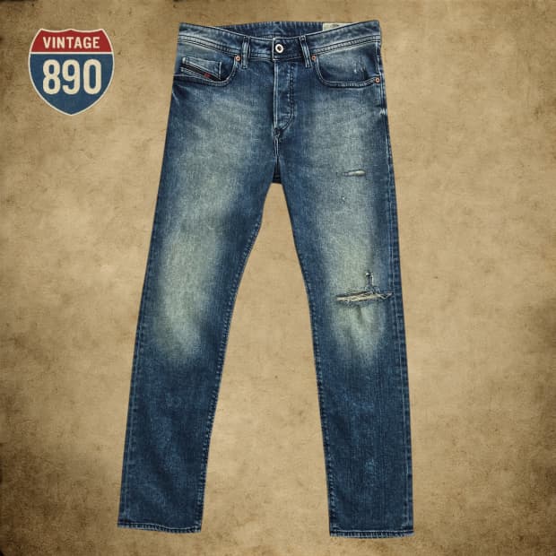 [30] DIESEL 디젤 BUSTER 데미지 워싱 청바지