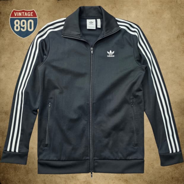 [L] adidas 아디다스 베켄바우어 집업 져지