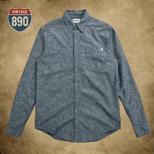 [95] Timberland 팀버랜드 샴브레이 셔츠