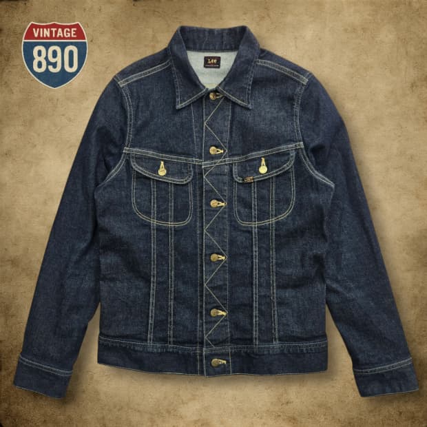 [M] LEE 리 라이더스 LB001 트러커 청자켓