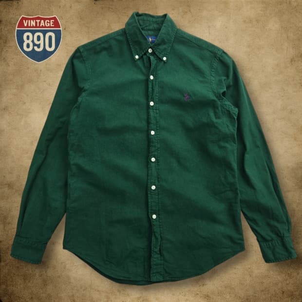 [XS] POLO 폴로랄프로렌 솔리드 옥스포드 셔츠