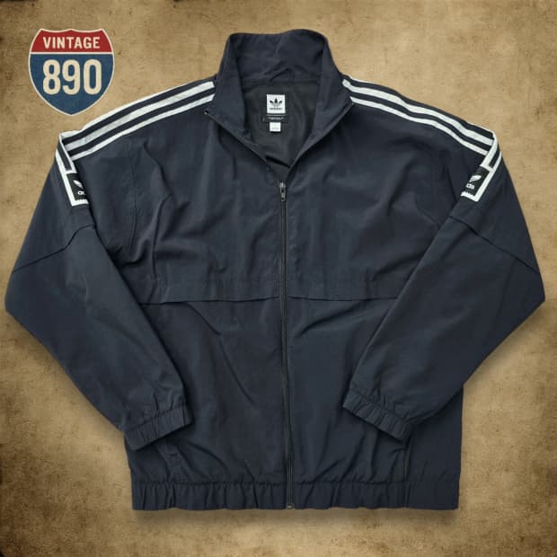 [L] adidas 아디다스 스탠다드 바람막이 자켓
