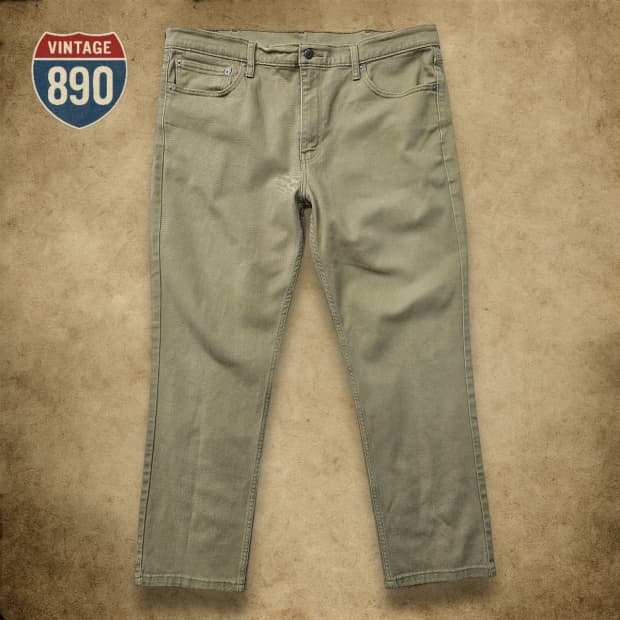 [W40 L30] Levi's 리바이스 511 베이지 데님 팬츠