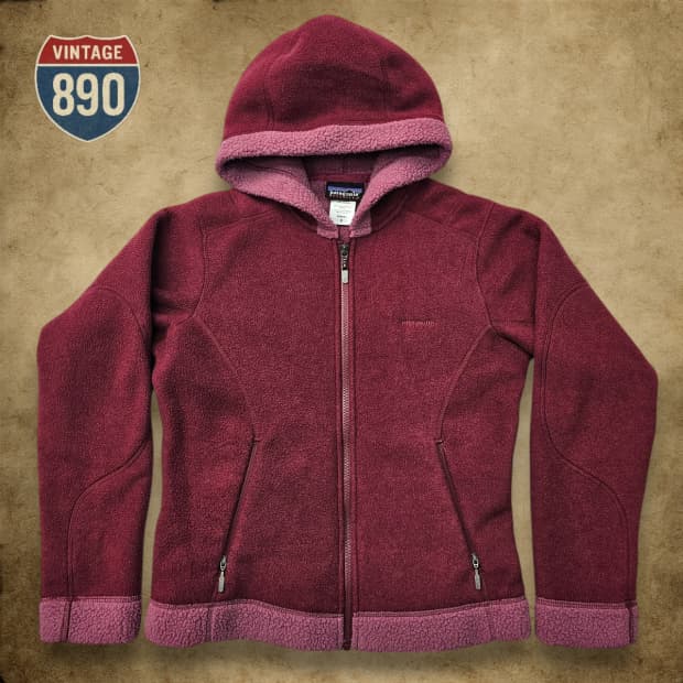 [S] patagonia 파타고니아 신칠라 90s 후드 후리스 자켓