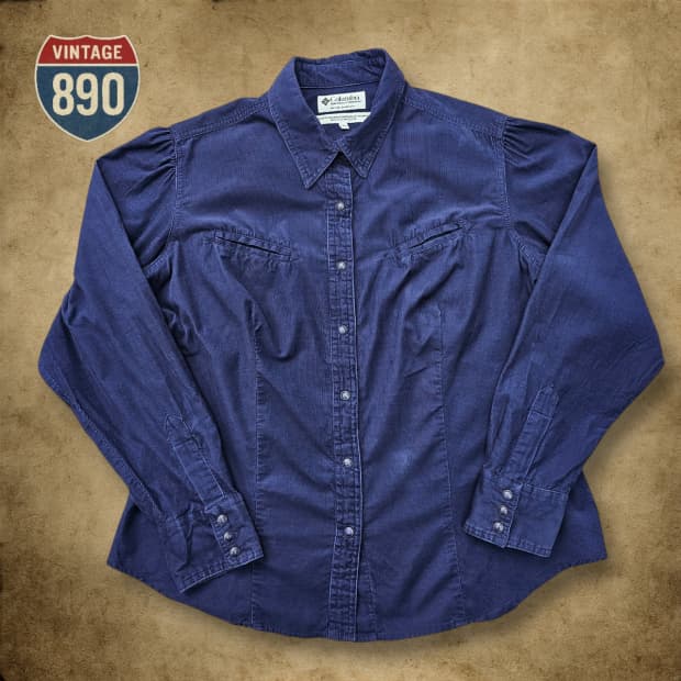 [XL] Columbia 콜롬비아 여성 코듀로이 셔츠