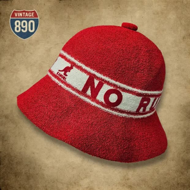 [M] KANGOL 캉골 밴딩 버뮤다 캐주얼 버킷햇