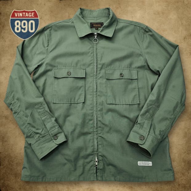 [XL] UNIFORM BRIDGE 유니폼브릿지 립스타 집업 자켓