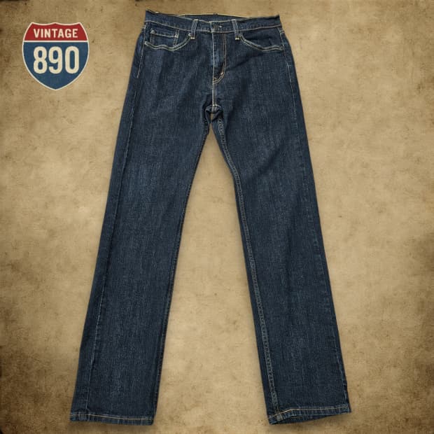 [30] Levi's 리바이스 505 레귤러 스트레이트 청바지