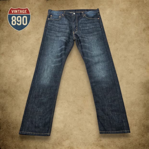 [38] Levi's 리바이스 513 일자핏 루즈핏 데님 청바지