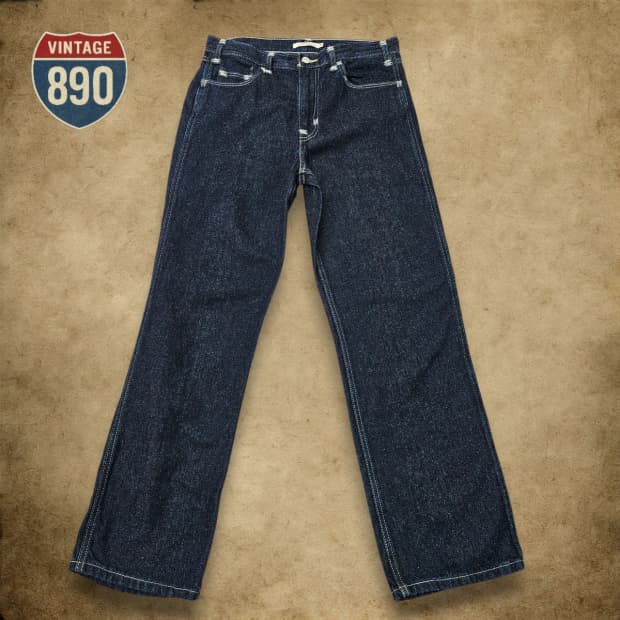 [27] Levi's 리바이스 RED 루즈 스트레이트 데님 청바지