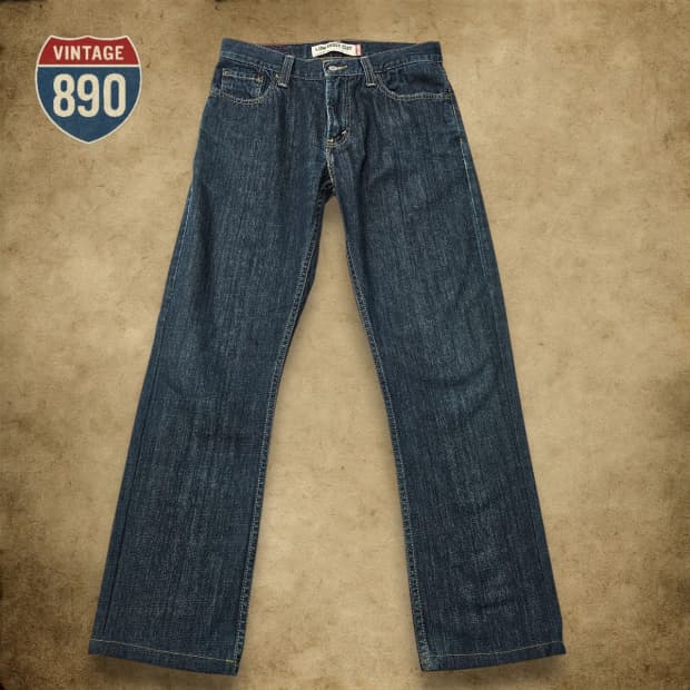 [30] Levi's 리바이스 527 로우 부츠컷 데님 청바지