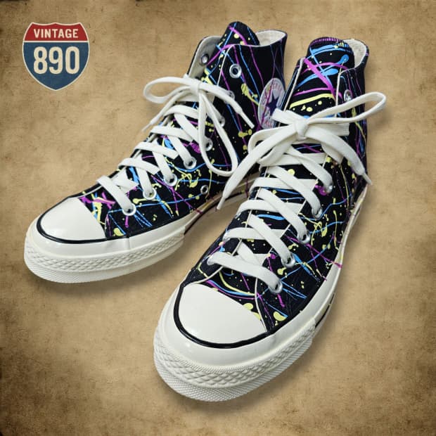 [260] CONVERSE 컨버스 척70 하이 페인트 스플레터