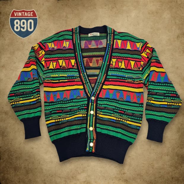 [F] ANDRE LUCIANO 안드레 루치아노 VTG 90s 가디건